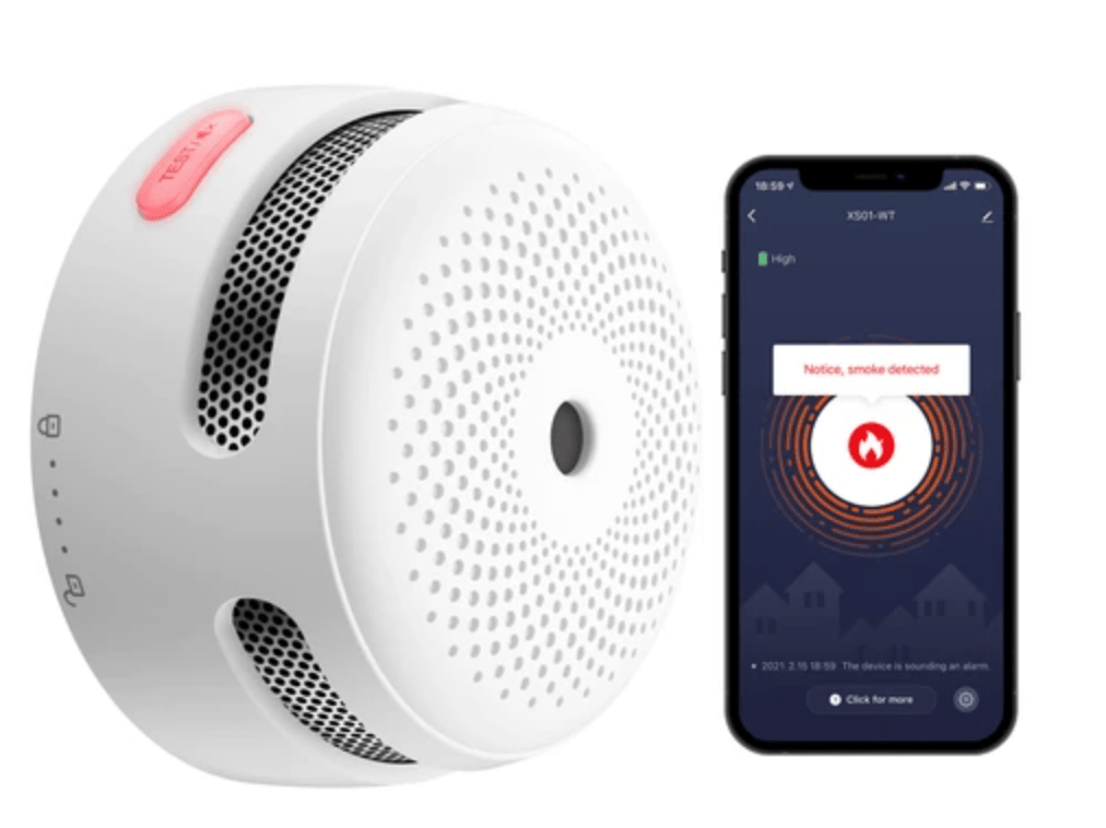 détecteur fumée connecté